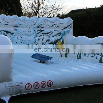 Snow World Theme Mechanical Inflatable Surf Simulator Mechanical Surfboard Fun Game For Sale