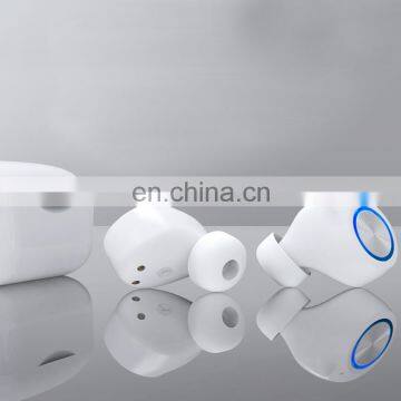 White TW60 Wireless Blue Tooth Earphone with Charging Case