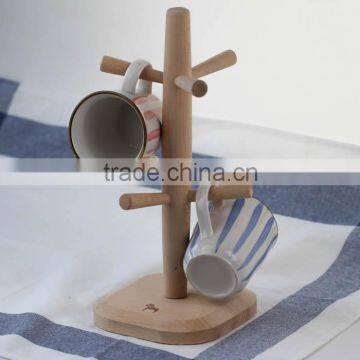 Custom Logo Wooden Cup Holder,Cup Rack