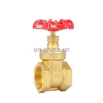 Manual  Steel Handle Wheel for Water cw617n Brass Gate Valve for Water Gas Oil With Handwheel