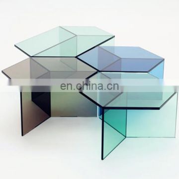 Good price 4mm 5mm 5.5mm 6mm 8mm 10mm black F-green dark blue grey euro bronze color tinted float glass supplier