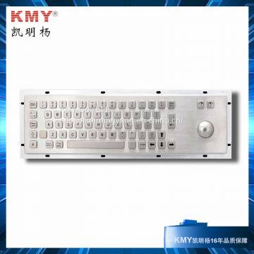 Kiosk Metal Keyboard With Trackball (KMY299B) photo-3
