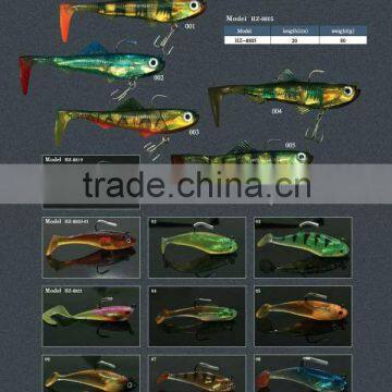 Soft lure/hard lure