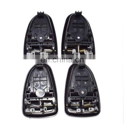 New Black Outside Silver Inside Door Handles Set 8PCS For Hyundai ACCENT 00-06