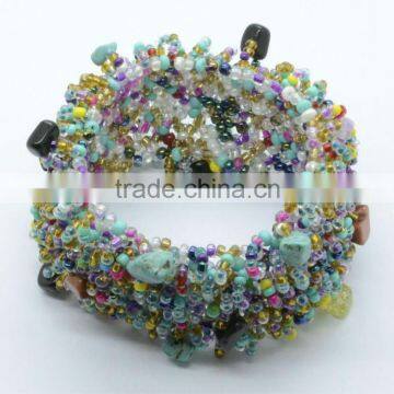 Seed Beads Jewelry Gemstone Bracelet