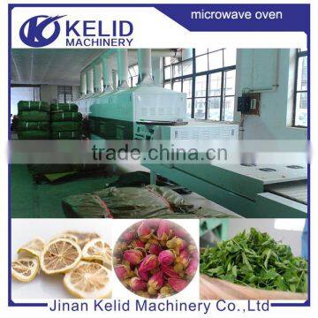 High Efficient Green Leaves Microwave Dryer