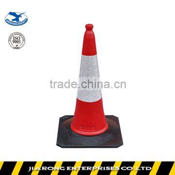 Lower Factory Price 75cm Soft Flexible PE plastic traffic cone TC002