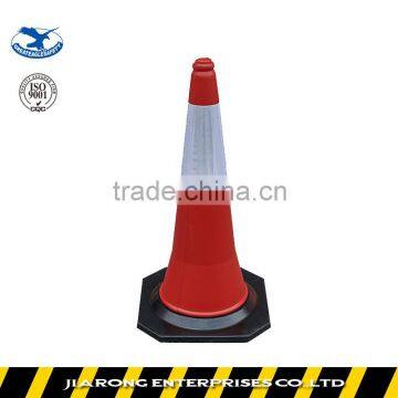 Lower Factory Price 75cm Soft Flexible PE plastic traffic cone TC001-75