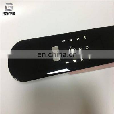 Cnc Milling Black Painting Transparent Color Painting Transparent Rapid Prototype photo-4
