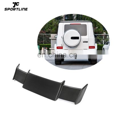 JCSportline Carbon Fiber W463 W464 Roof Spoiler for Mercedes-Benz G-Class W464 W463 G550 G500 G53 AMG 2019-2020