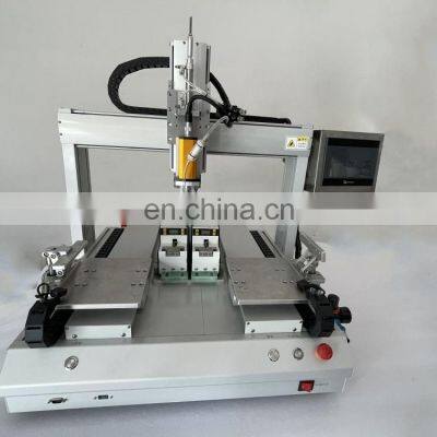 High Speed Automatic Blankilocking Screw Machine/3 Axis Automatic Desktop Robot Screw Driver /Screw Tightening Machine photo-5