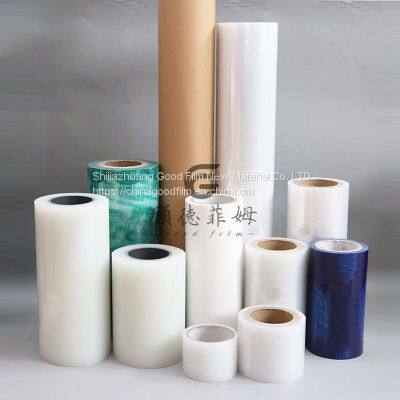 Independent Packaging High Viscosity Carpet Protector Film 100m        Glue Coating PE Film    carpet protective film