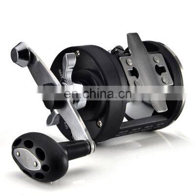 Factory Wholesale 2000/3000/4000 High Spool Capacity Trolling Reels Round Drum Reels For Saltwater Freshwater photo-4