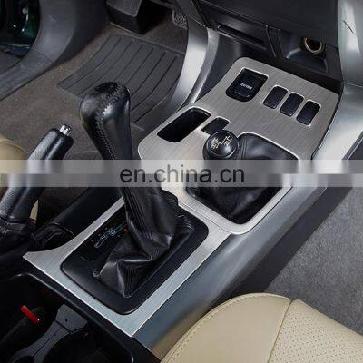 Prado 120 Accessories Stainless Steel Left Hand Drive Central Panel Cover Car Interior Kit for Prado 120 photo-4