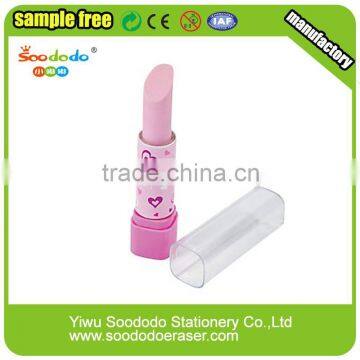 3D Cute High Quality Fashion Lipstick Eraser For Girls