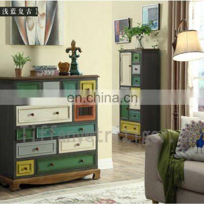 Antique Style Chinese Furniture Livingroom Wooden Cabinet photo-5