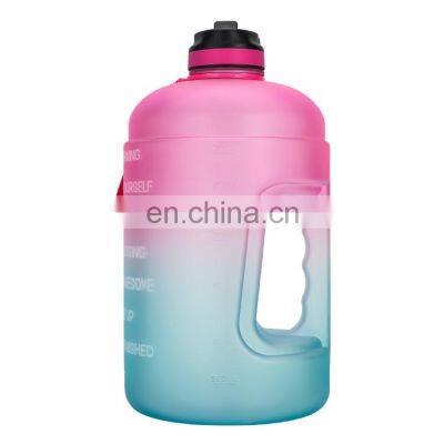 2021 Wholesale Manufacturing Direct Selling One Gallon Tritan Motivational Water Bottle photo-2