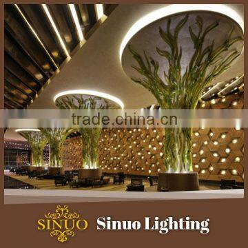 New custom tree style led crystal ceiling light