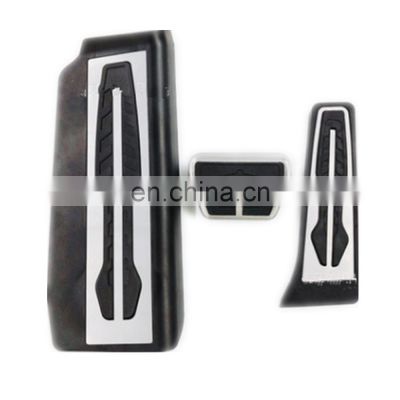 Accessories Foot Accelerator Gas Fuel Brake Pedal Rest Pedal Pads Mats Cover For BMW 7SIRES