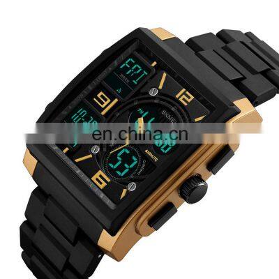 Skmei Square Big Face Digital Shock Wrist Watch 1274