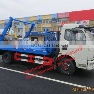 New 140HP Swing Arm Container Garbage Truck 6Tons Hook Lifting Garbage Collect Garbage Vehicle Whatsapp 0086 15897603919 photo-4