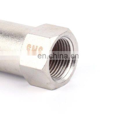 New Design SNS CV Series Nickel-Plated Brass Check Valve Screw Thread One Way Non Return Valve photo-2