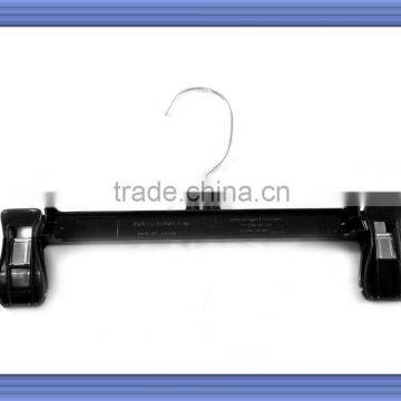 8", 10", 12", 14" bottom plastic hanger with metal clips and hook
