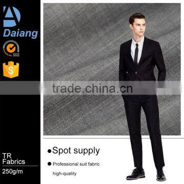 wholesale 250g cheap twill tr serge multicolor suit fabric with high quality in stock for uniform