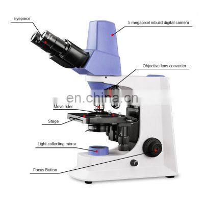 School Laboratory Equipment Digital Binocular Biological Microscope Price photo-5