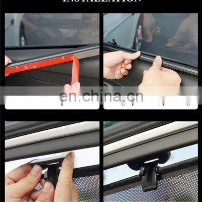 Wholesale Custom-fit Automatic Retractable Sunshade Curtain for Toyota Factory Customized Professional Mold photo-5