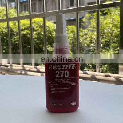 10ml 50ml 250ml Loctiter Anaerobic Glue 270 Red High Strength Anti-loose Screw Glue Oil Resistant Permanent Thread Fastener photo-4