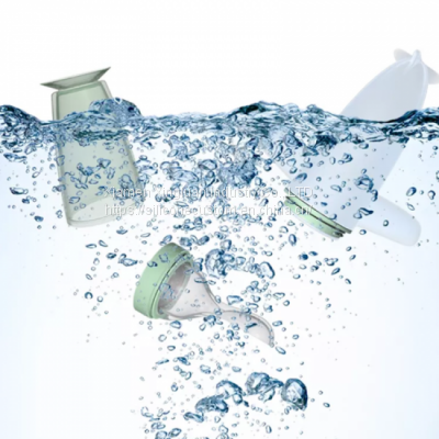 Portable Custom Logo OEM ODM Biberones Bebe Silicone Baby Feeder Spoon Feeding Bottle photo-2