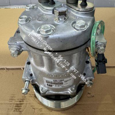 SALE Perkins Spare Parts T415024 Compressor CAT 320-1291/472-0559 for Engine C4.4 C7.1 C27 photo-2