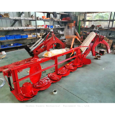 Agricultural Machinery Driven Drum Disc Mower Hay Cutting Machine Rotary Mower Lawn Mower Grass Cutting Machine photo-4