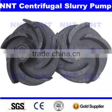 Made in China Hot Sale Rubber Open Impeller For Slurry Pump