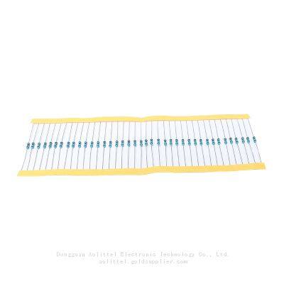 MF Resistor 0.5W 0.25W 1W 2W 3W 5W 0.1R To 10Mohm Resistance Customizable Metal Film Resistor photo-2