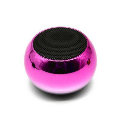 Colorful Radio Portable Mini Round Speakers Wireless Bluetooth Speaker Bass Bluetooth Wireless Speaker photo-4