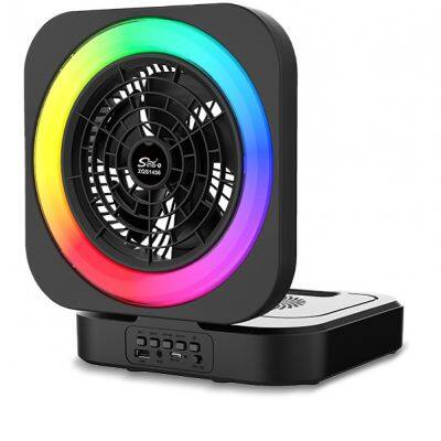 New speaker ZQS1456 OEM portable 4-inch speaker 8W power bluetooth speaker with fan function