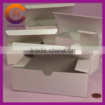 Blank white custom sock packaging picture corrugated box