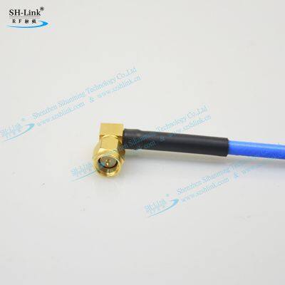 RF Coaxial Cable SMA Right Angle Male High Frequency Harness photo-4
