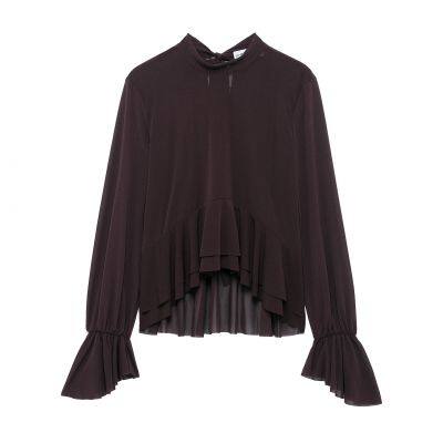2025 Spring and Summer New European and American Style Women's Fashion Casual Bow Layering  Decorate the top