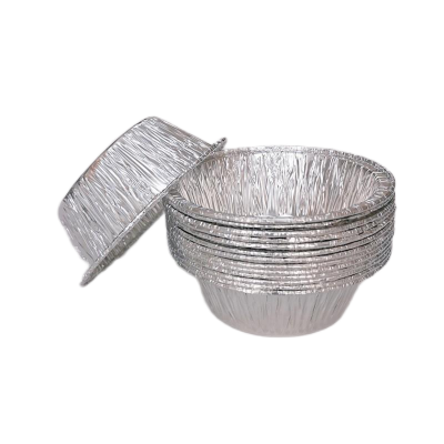 Longstar Disposable Round Aluminum Foil Tart Cups for Egg Tarts Cupcakes Bakery and Wholesale Export photo-2