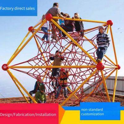 Outdoor Customized Climbing Nets, Non-standard Climbing Net Combinations for Children, Expansion Unpowered Amusement Equipment, Physical Training Equipment