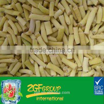 IQF frozen yellow wax bean cuts