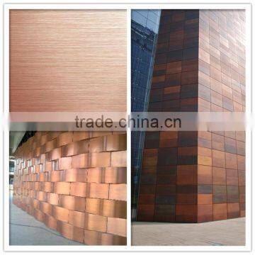 exterior building decoration stainless steel