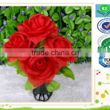 LS-005 artificial flower used for decoration(rose,peony,narcissus,clove)