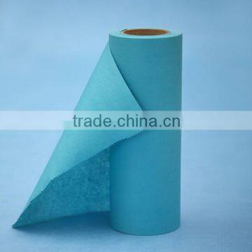 green paper spunlace fabric for medical cloth