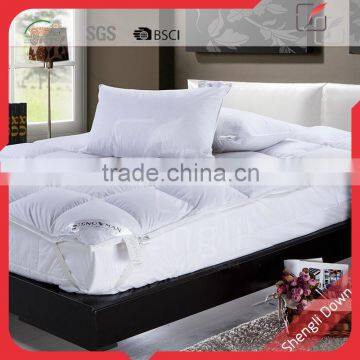 Spring Soft Duck Down Cotton Home Bed Topper Mattress