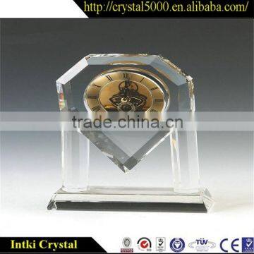 Hot-gift vintage crystal clock design with high quality