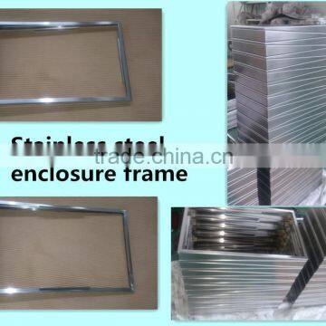 Custom stainless steel enclosure frame